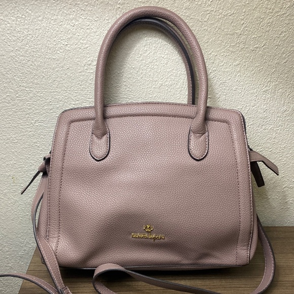 Nanette Lepore Handbags - Nanette Lepore Mandie Convertible Satchel Pink purple purse crossbody handbag